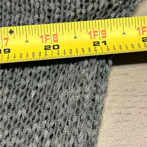 Easel Sweater Womens‎ Size Large Light Weight Stretchy Gray And Cream Boho - Picture 7 of 12